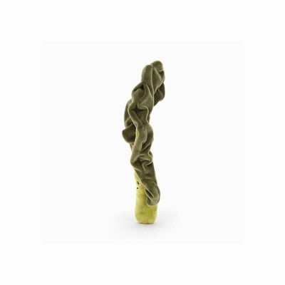 Jellycat Vivacious Vegetable Kale Leaf UK | 15960VBNW